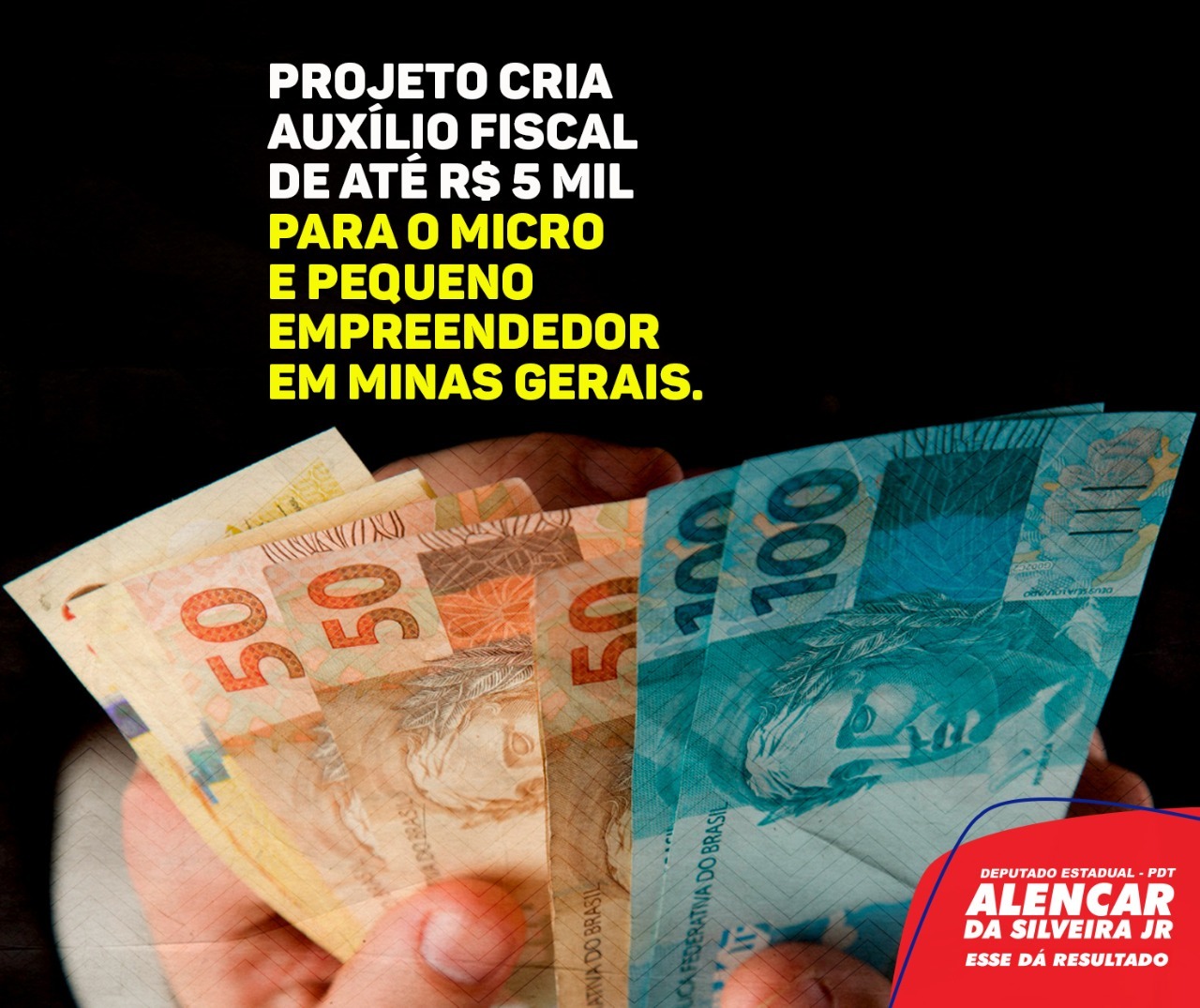 Deputado Alencar da Silveira Jr - Projeto cria auxílio fiscal para micro e pequeno empreendedor