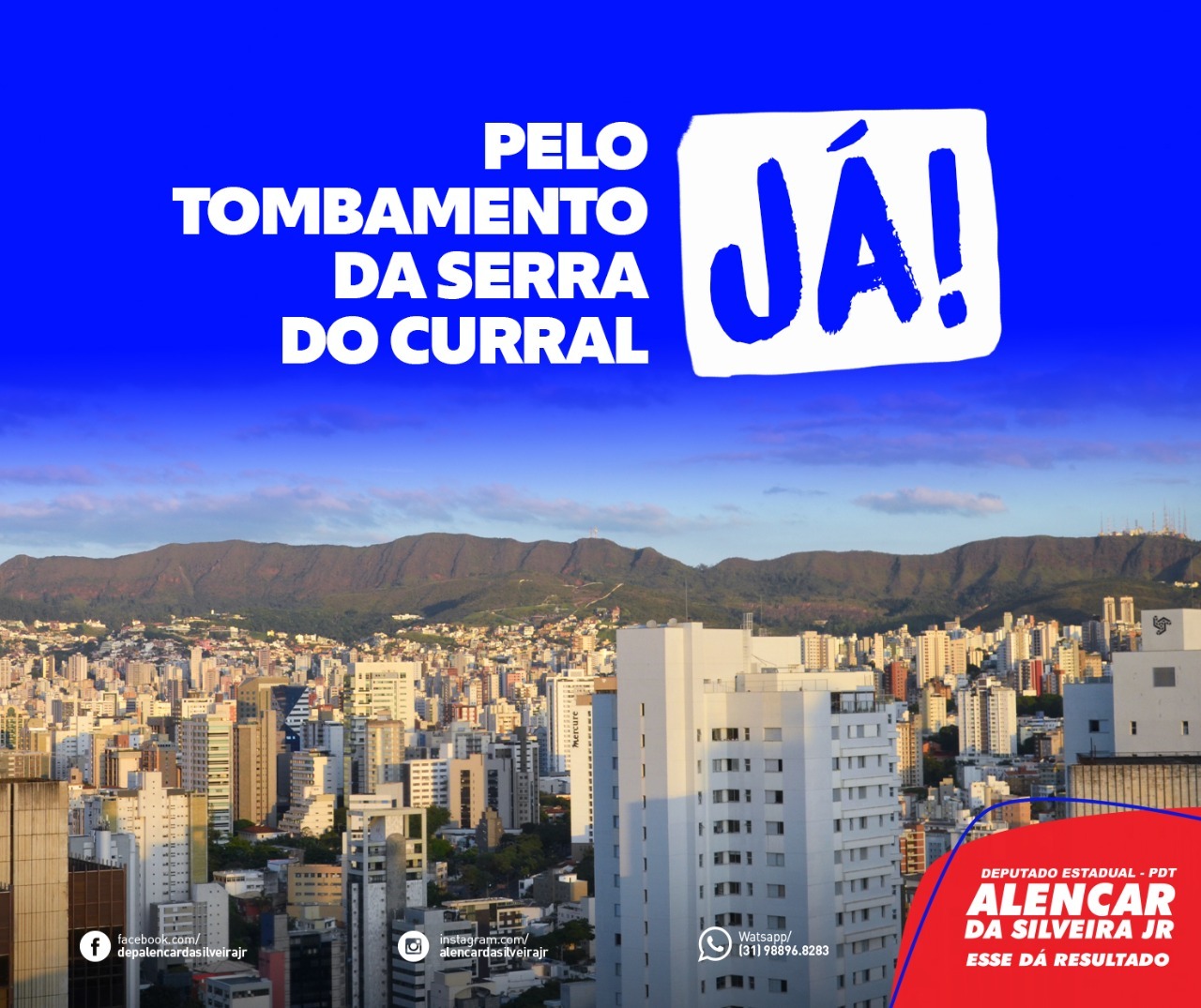 OAB Barro Preto - Deputado quer acelerar tramitação da PEC de tombamento da Serra do Curral
